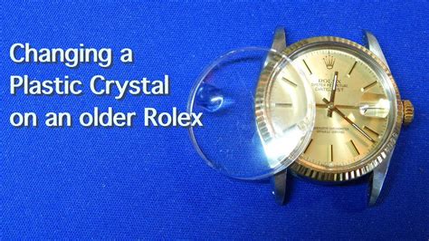 rolex crystal replacement